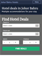 Mobile Screenshot of hotelsinjohorbahru.com